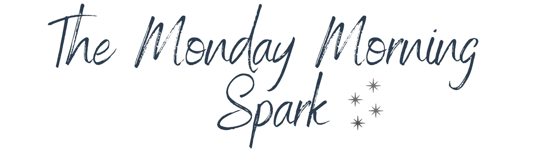 The Monday Morning Spark newsletter logo.